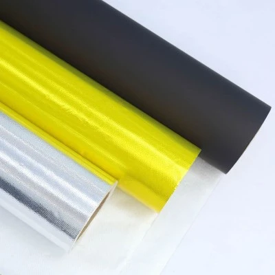 Tissu rivestitu è laminatu in fibra di vetro